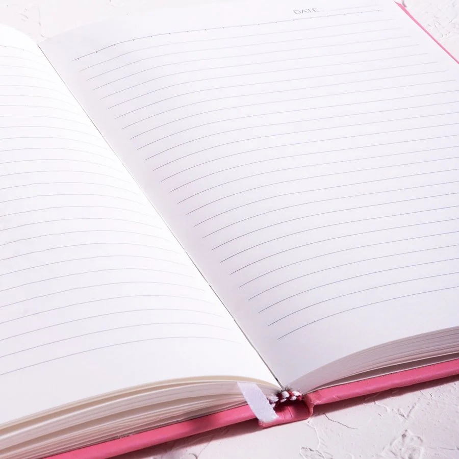 The Art Loom Black Wildflower A5 Journal - Image 4