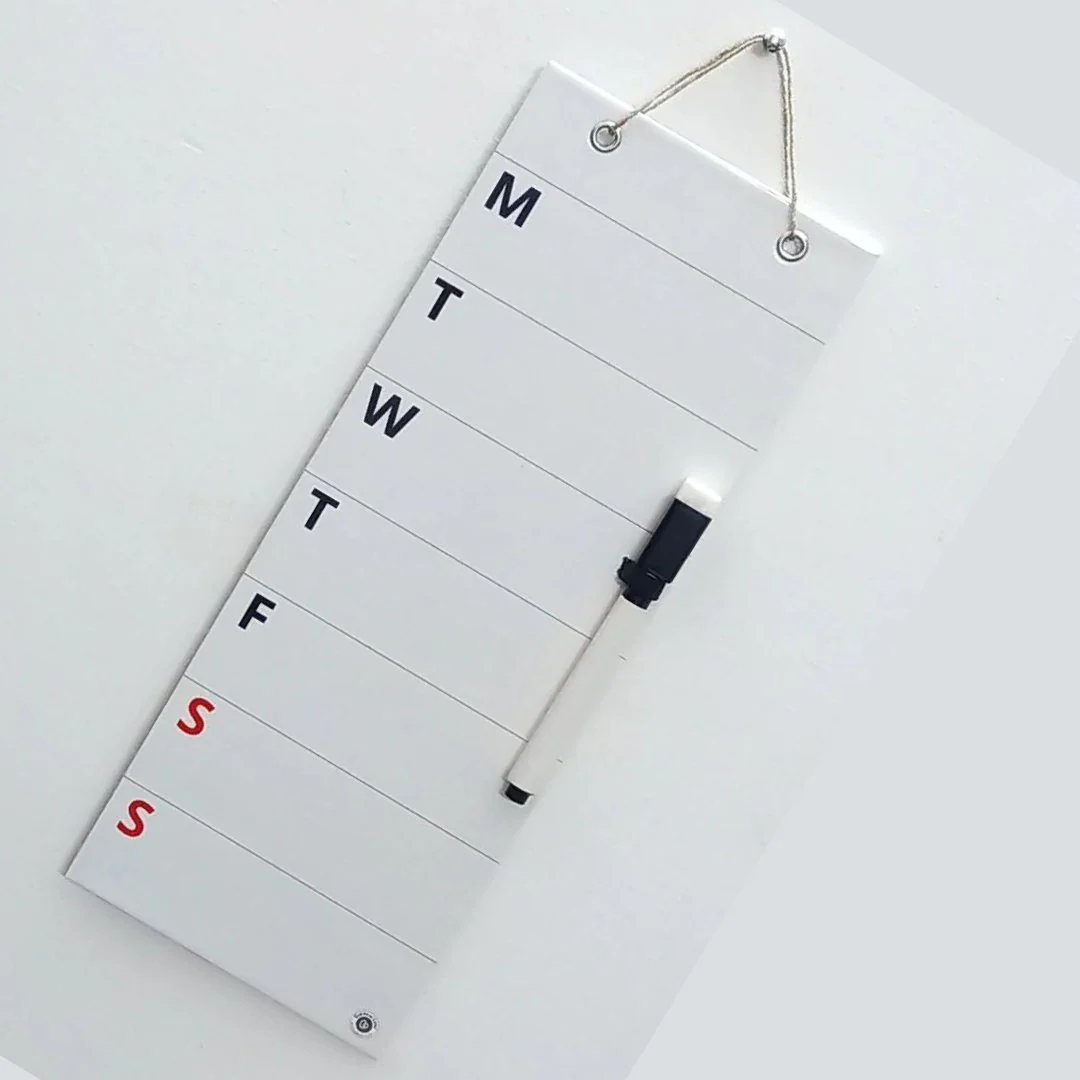 Gifts of Love Rewritable Weekly Planner With Marker - Image 13