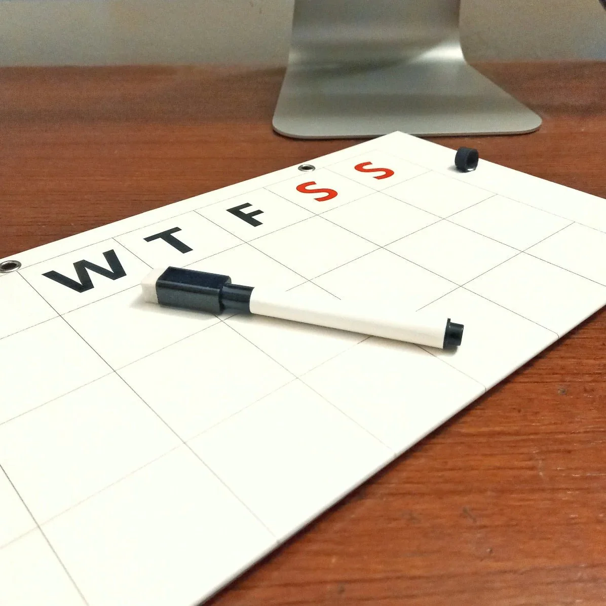 Gifts of Love Rewritable Weekly Planner With Marker - Image 6