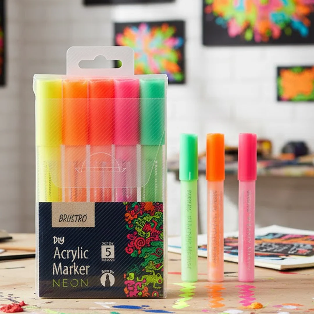 Brustro DIY Neon Acrylic Marker - Image 6