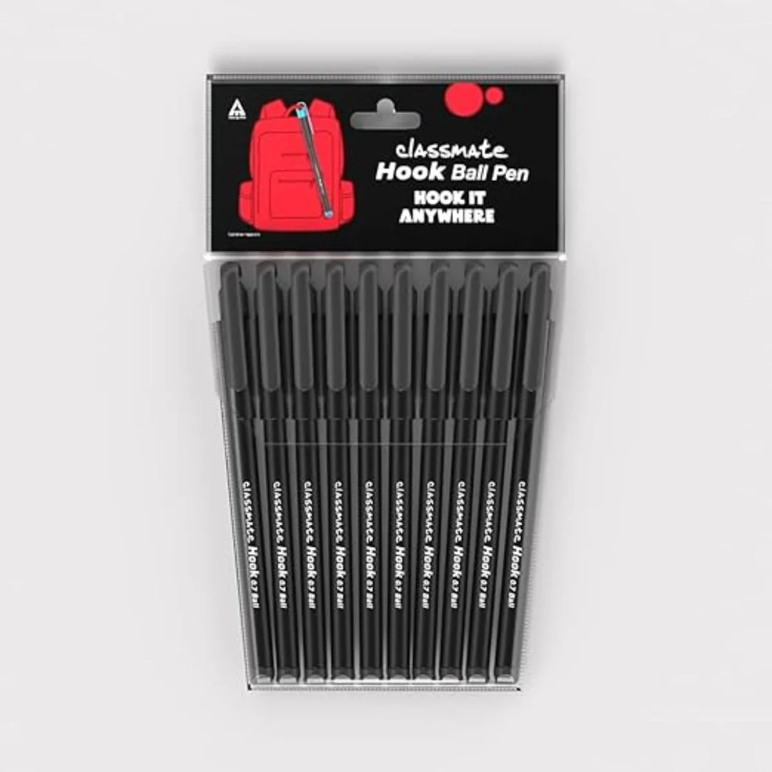 Classmate Hook Ball Pens- Pack of 10 - Image 3