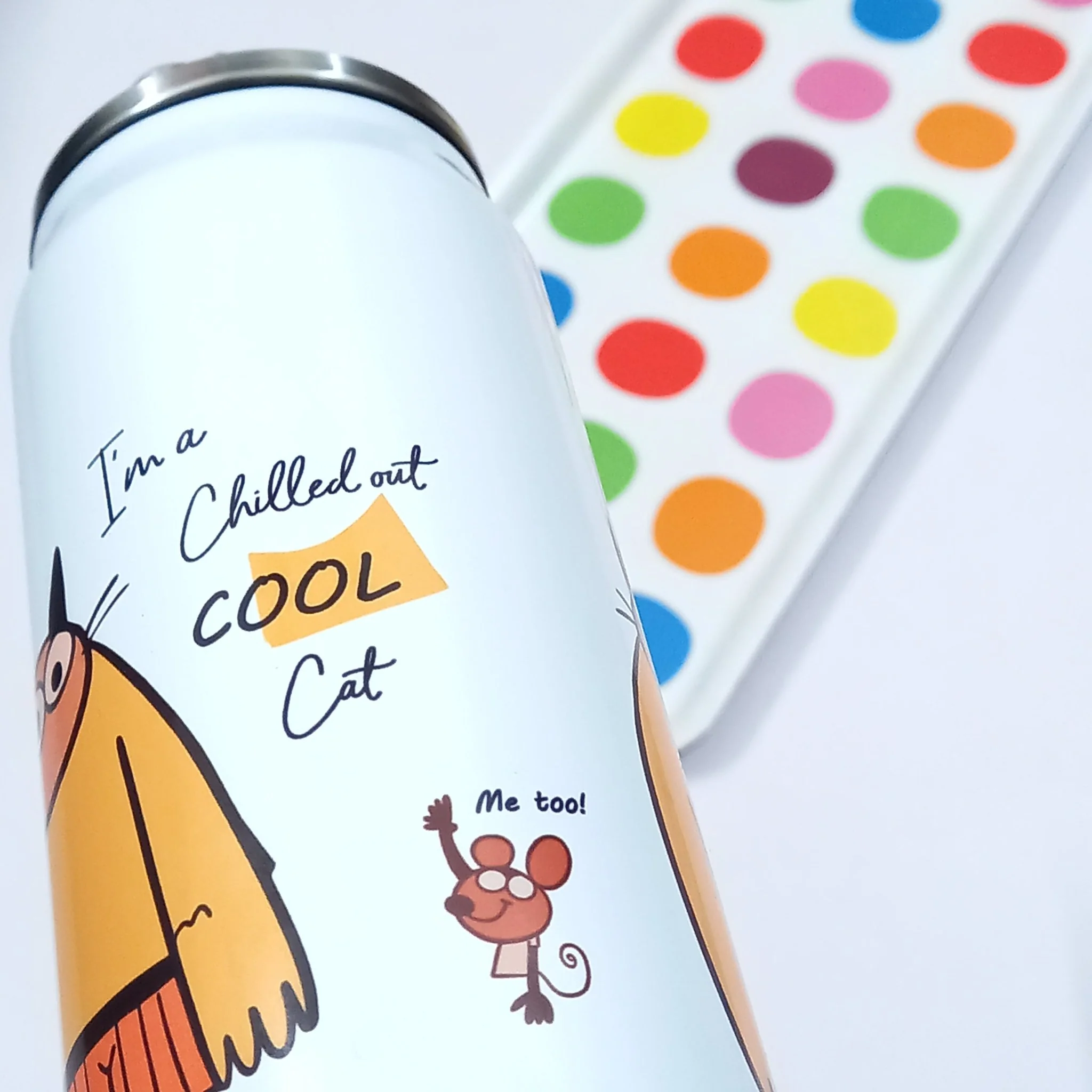 Gifts of Love Cool Cat Can Sipper - Image 3