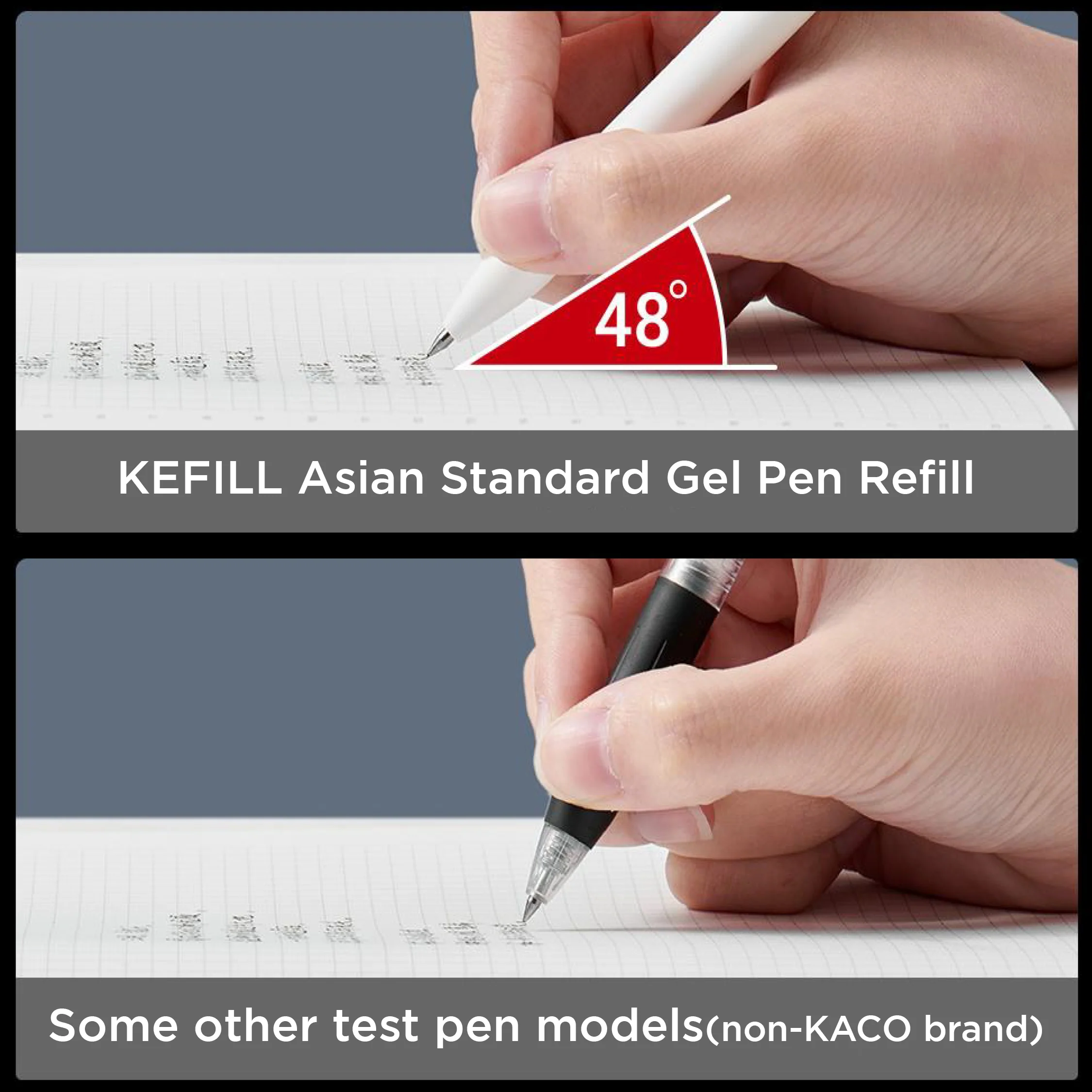 Kaco Gel Pen Refills 0.5mm(Bullet Tip) - Image 7