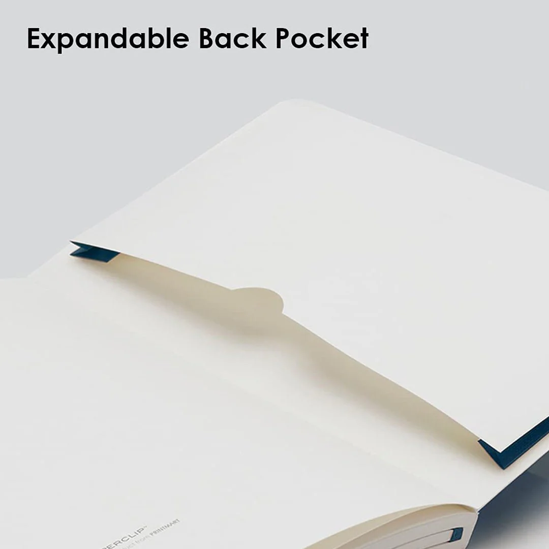 myPaperclip Executive Series Hand Drawn Paper Back A5 Plain Notebook - Image 22