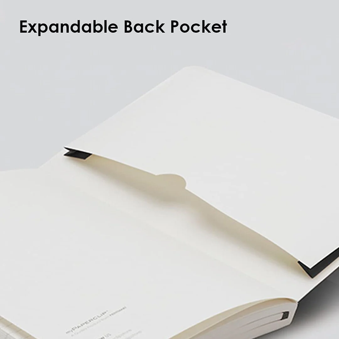 myPaperclip Executive Series Hand Drawn Paper Back A5 Plain Notebook - Image 27