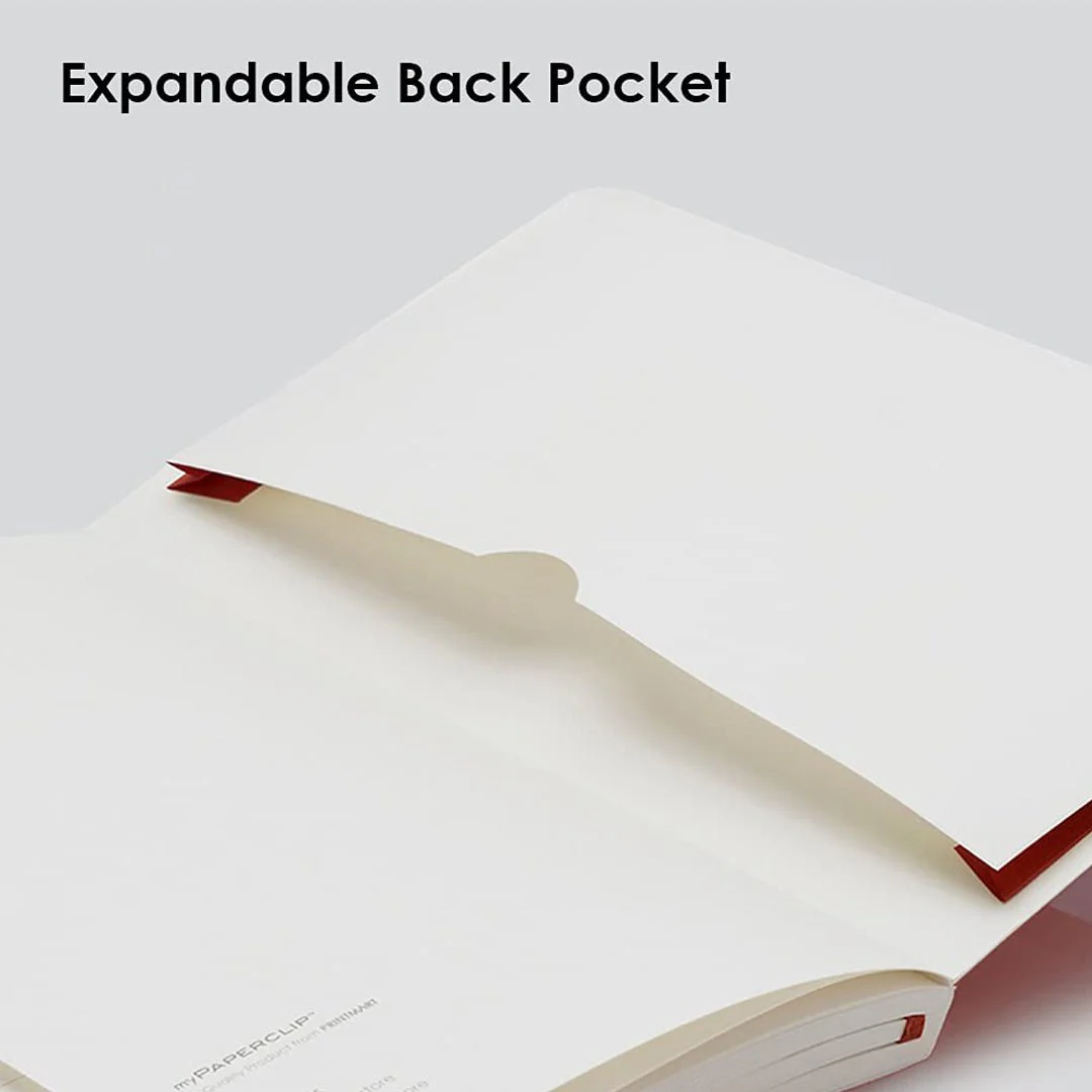 myPaperclip Executive Series Hand Drawn Paper Back A5 Plain Notebook - Image 9