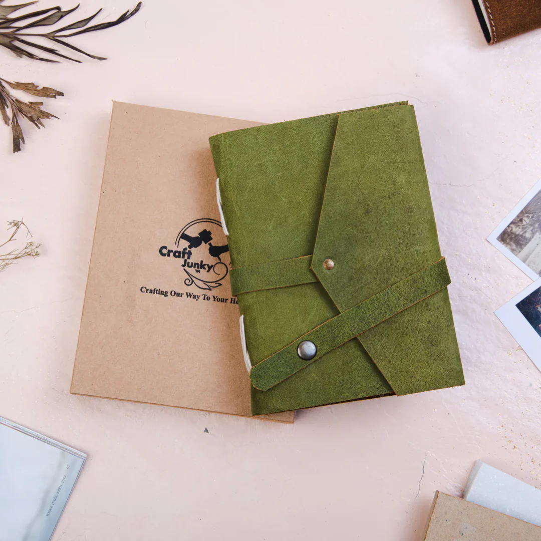 Craft Junky Leather Journal Unruled - Image 14