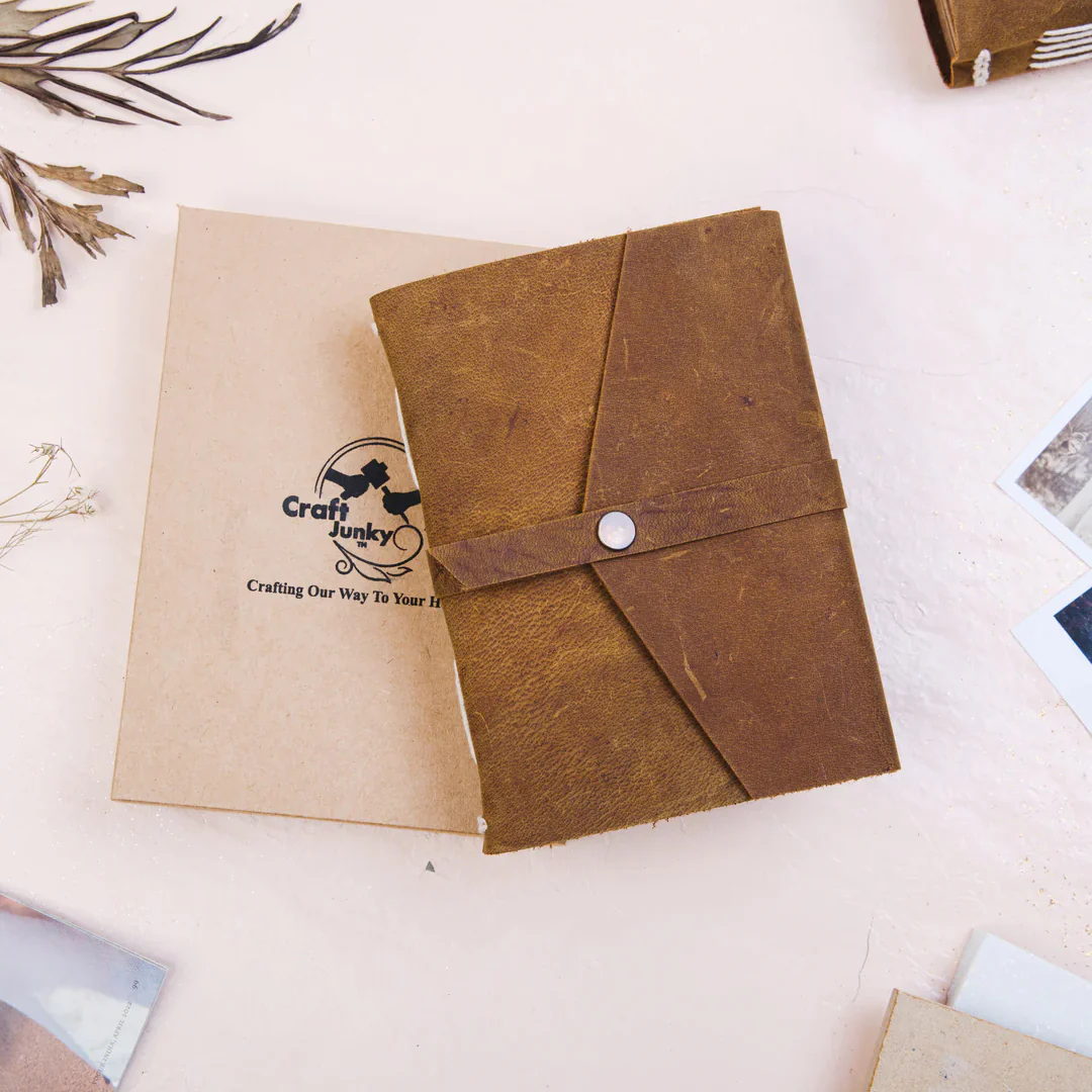 Craft Junky Leather Journal Unruled - Image 7