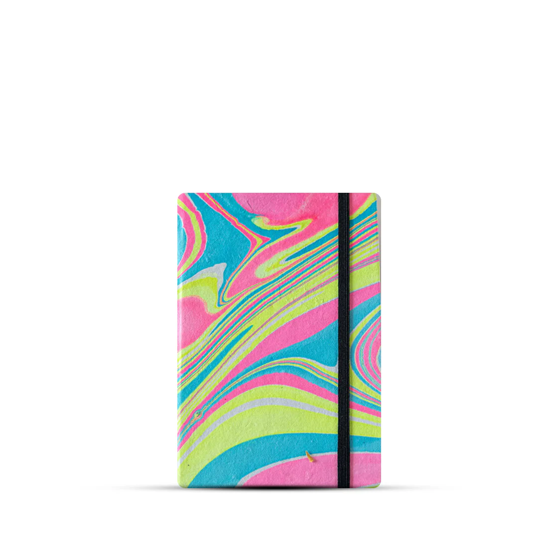 Craft Junky A5 Marbled Cover Unruled Journal - Image 10