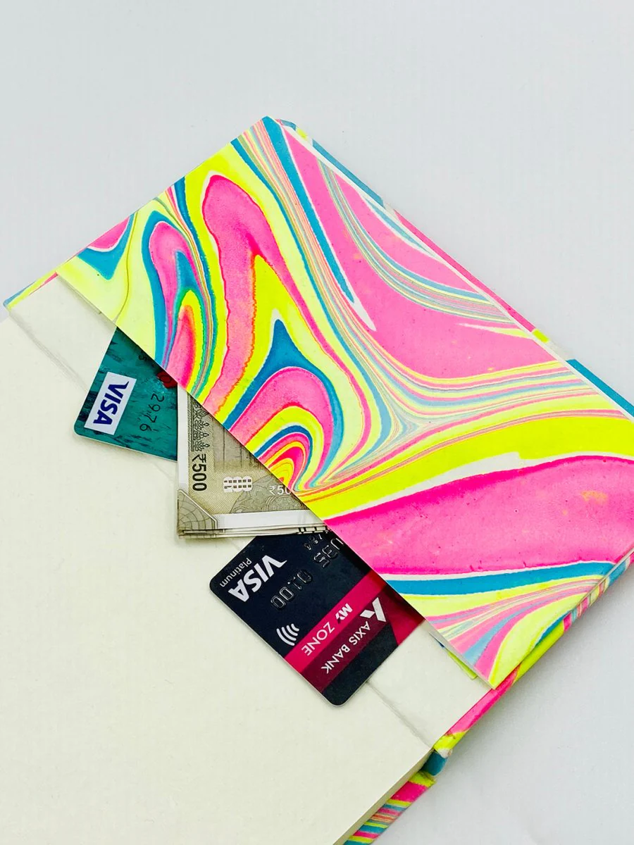 Craft Junky A5 Marbled Cover Unruled Journal - Image 12