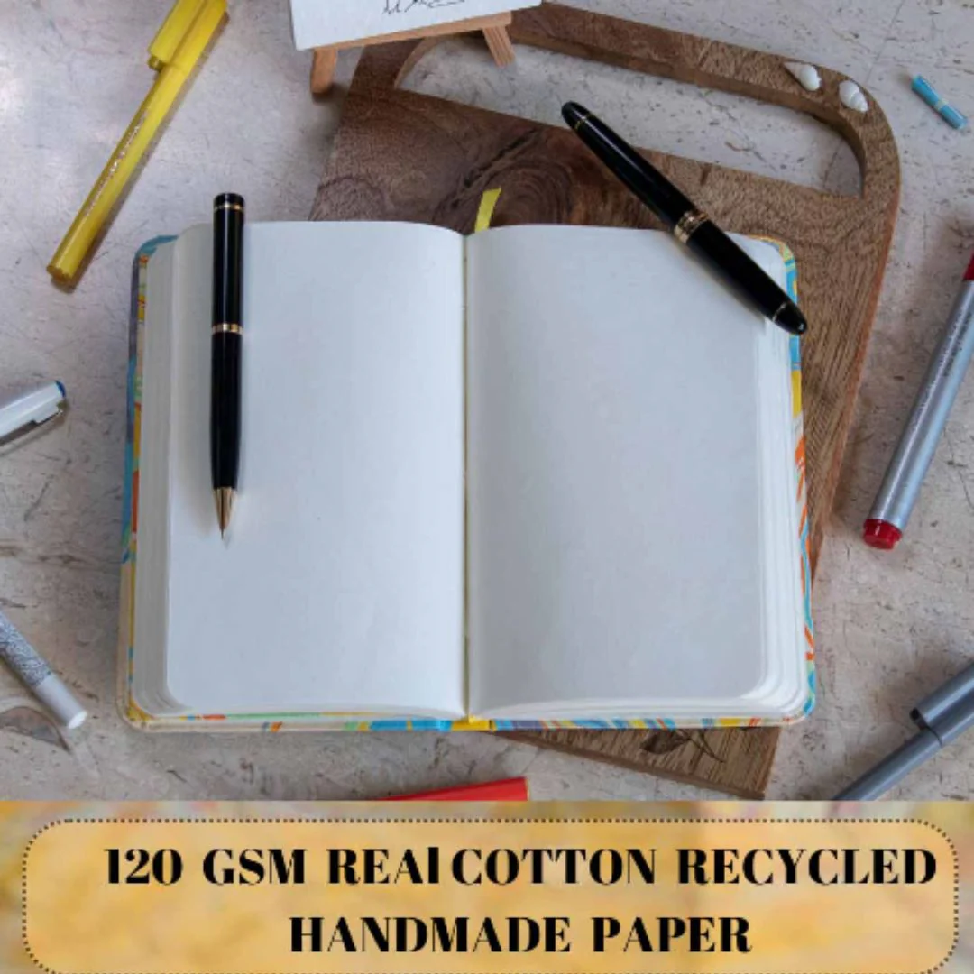 Craft Junky A5 Marbled Cover Unruled Journal - Image 18