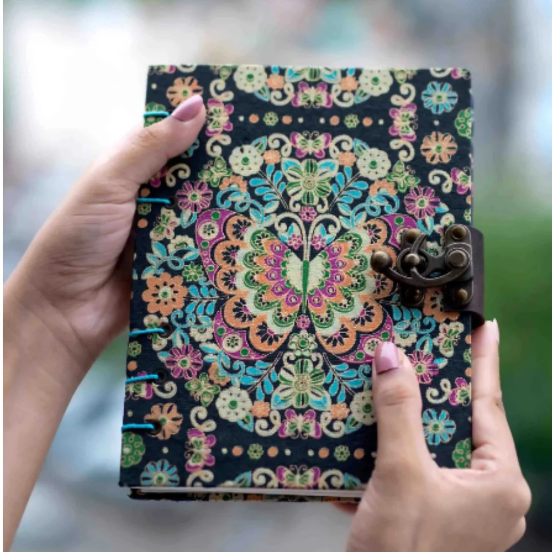 Craft Junky Serigraphy Art Butterfly A4 Journal - Image 4