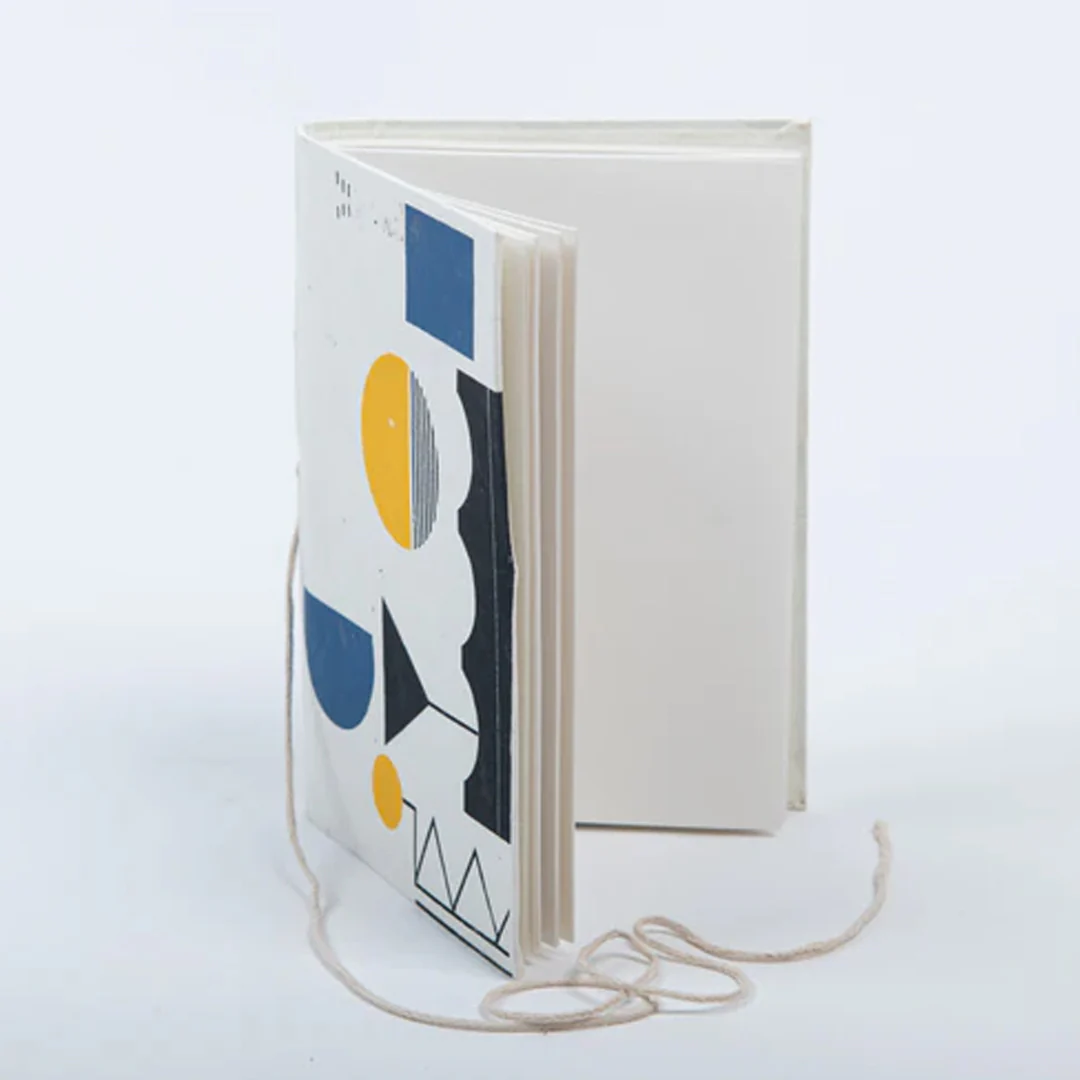 Craft Junky Luxury Serigraphy A5 Plain Notebook - Image 4