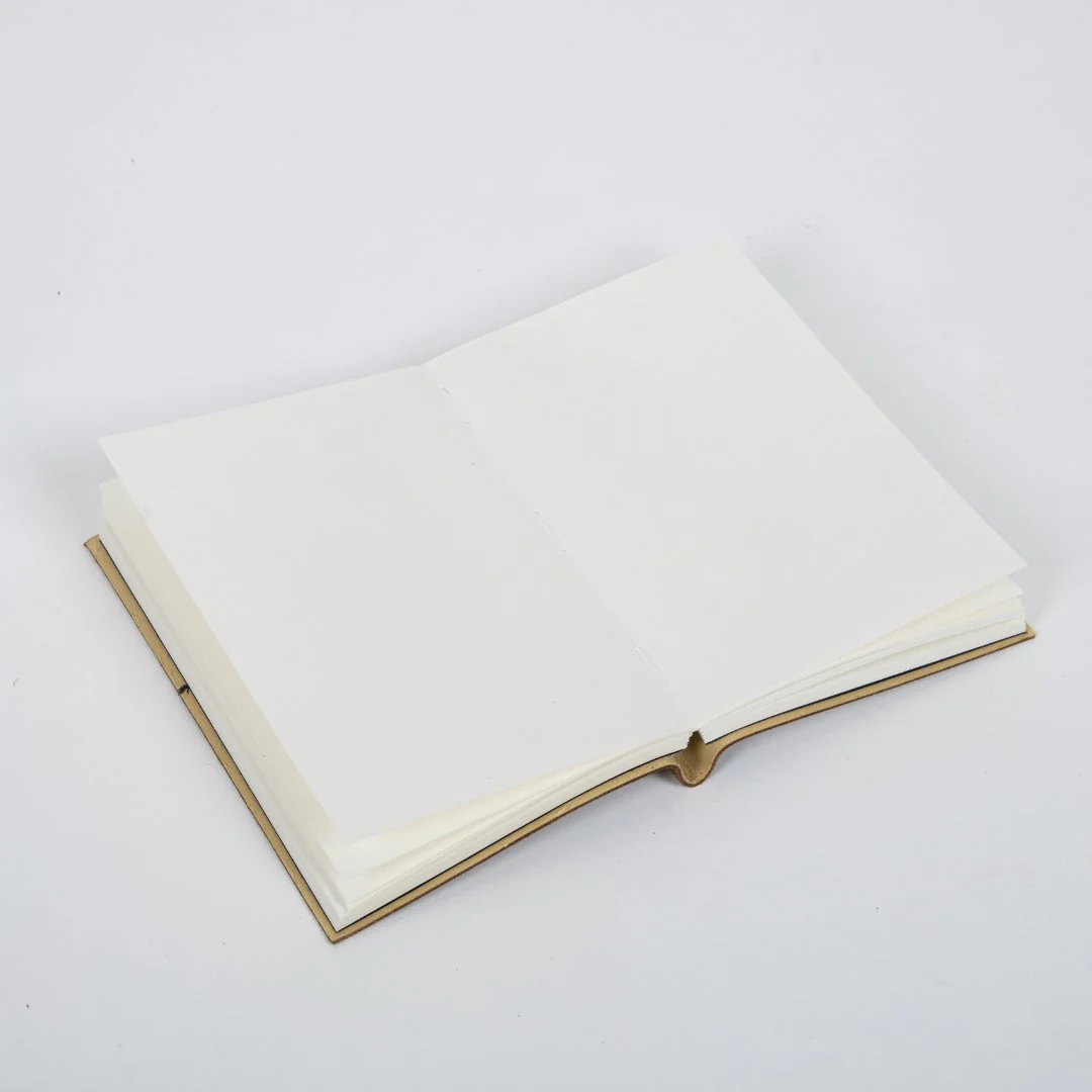 Craft Junky Suede Leather A5 Plain Diary - Image 4