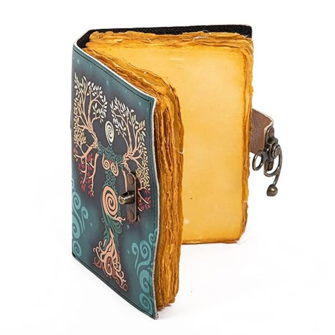 Craft Junky Vintage Leather Bound Journal - Image 5