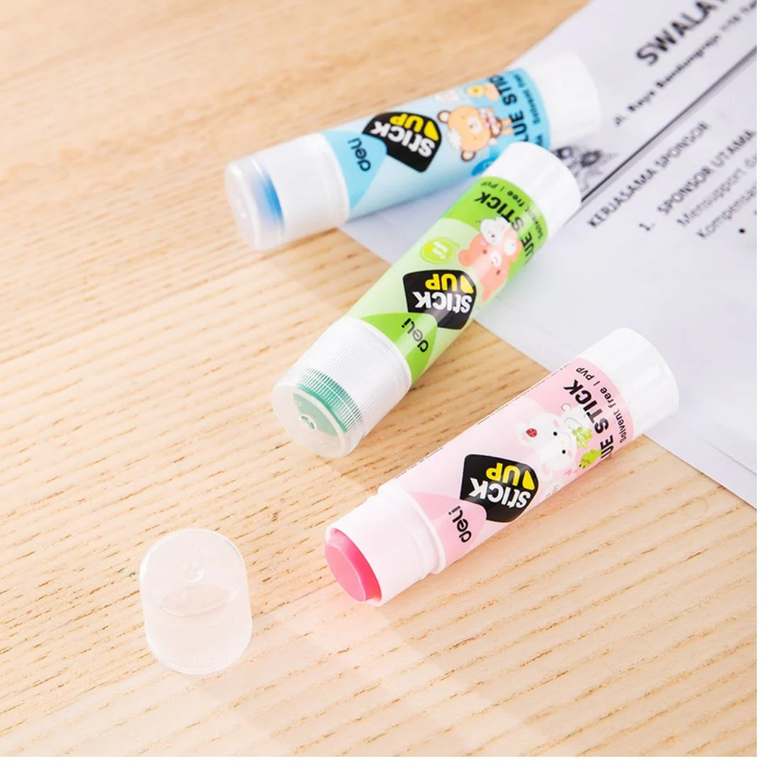 Deli Glue Stick Transparent Barrel - Image 4