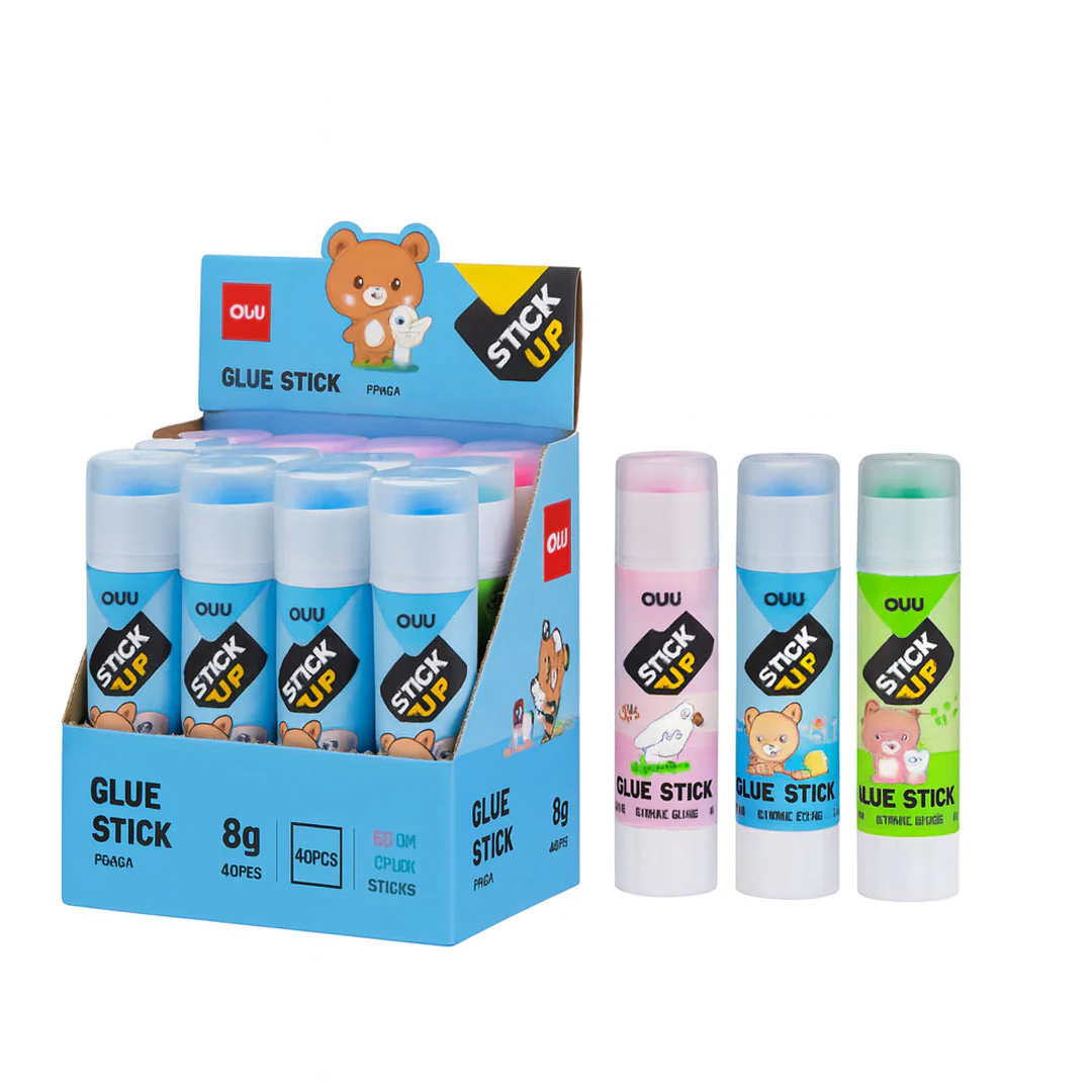 Deli Glue Stick Transparent Barrel - Image 7