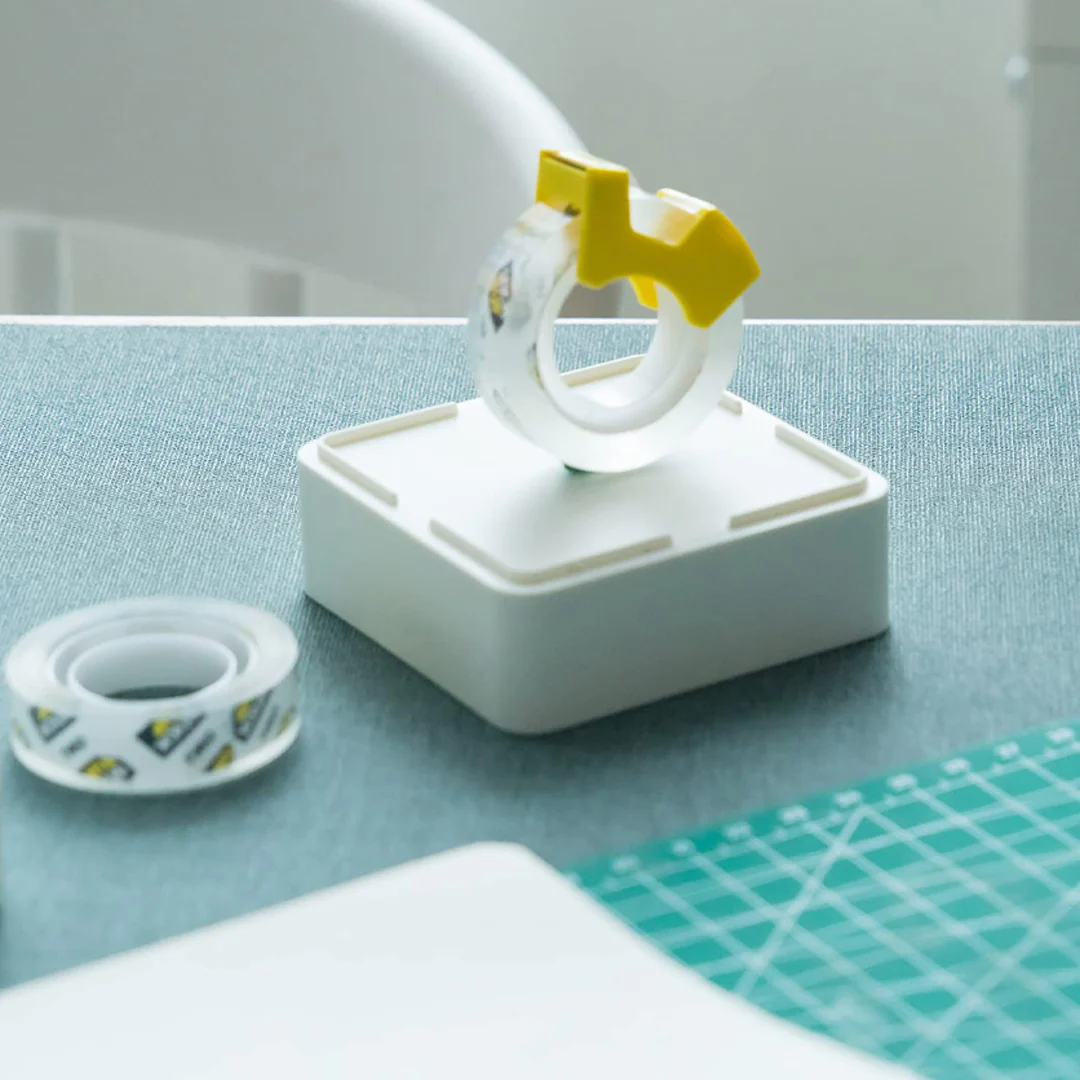 Deli Clear Office Tape With Dispenser - Image 11