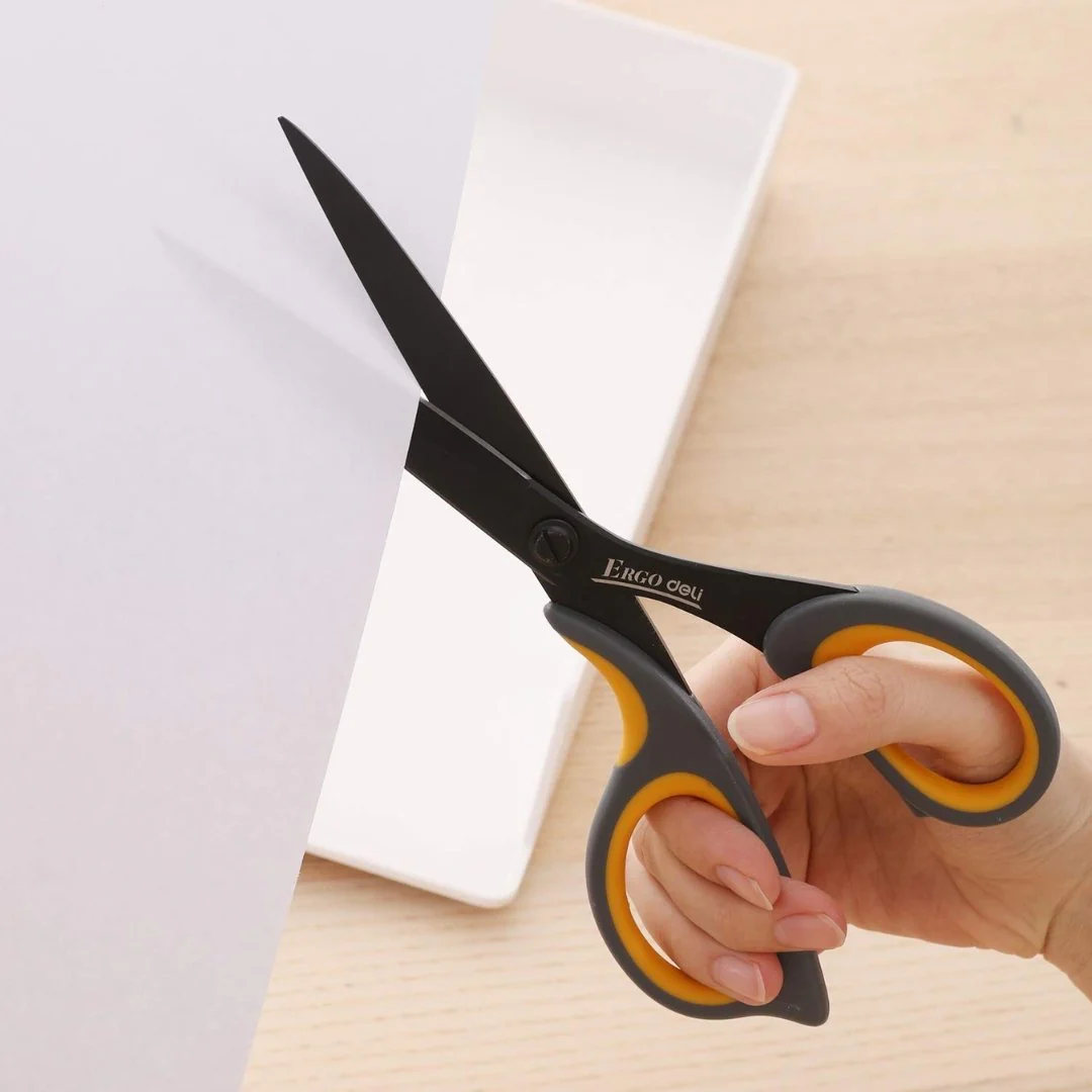 Deli Ergo Series Stainless Blade Scissors - Image 5