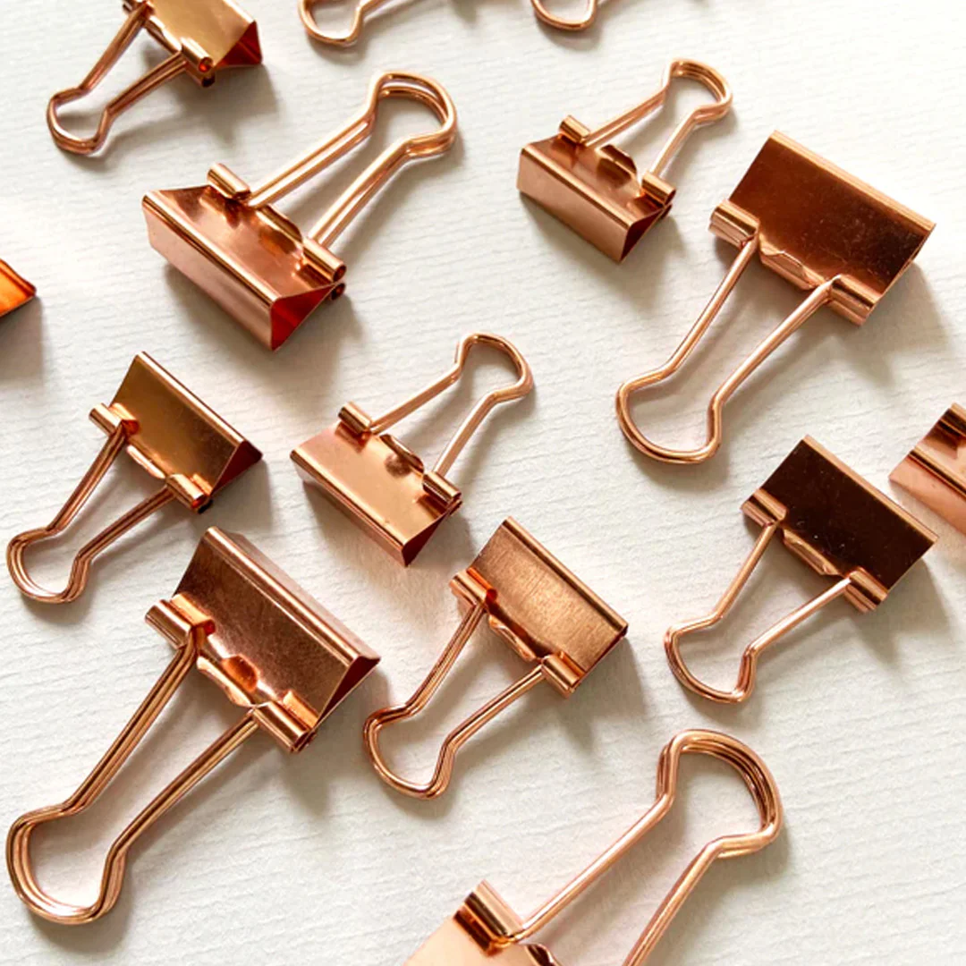 Deli Essentials Rose Gold Edition Desk Accessories Set - Image 8