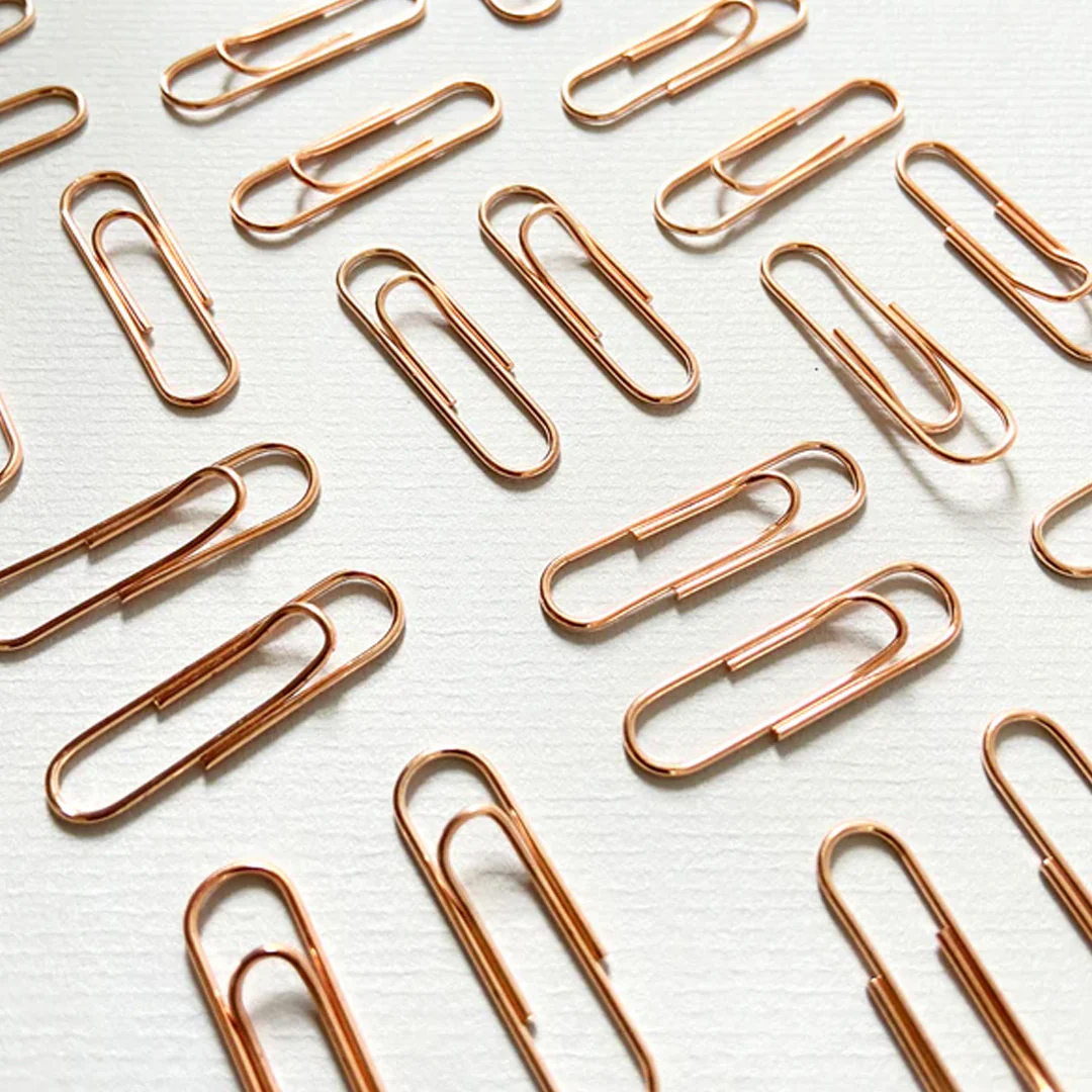 Deli Essentials Rose Gold Edition Desk Accessories Set - Image 9