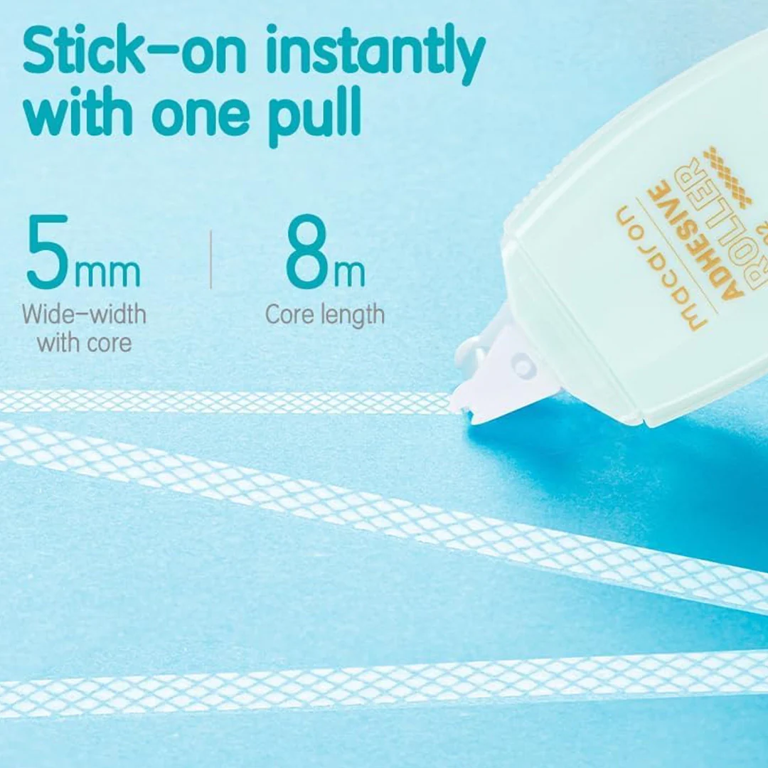 Deli Macaron Adhesive Roller Stick Up - Image 5