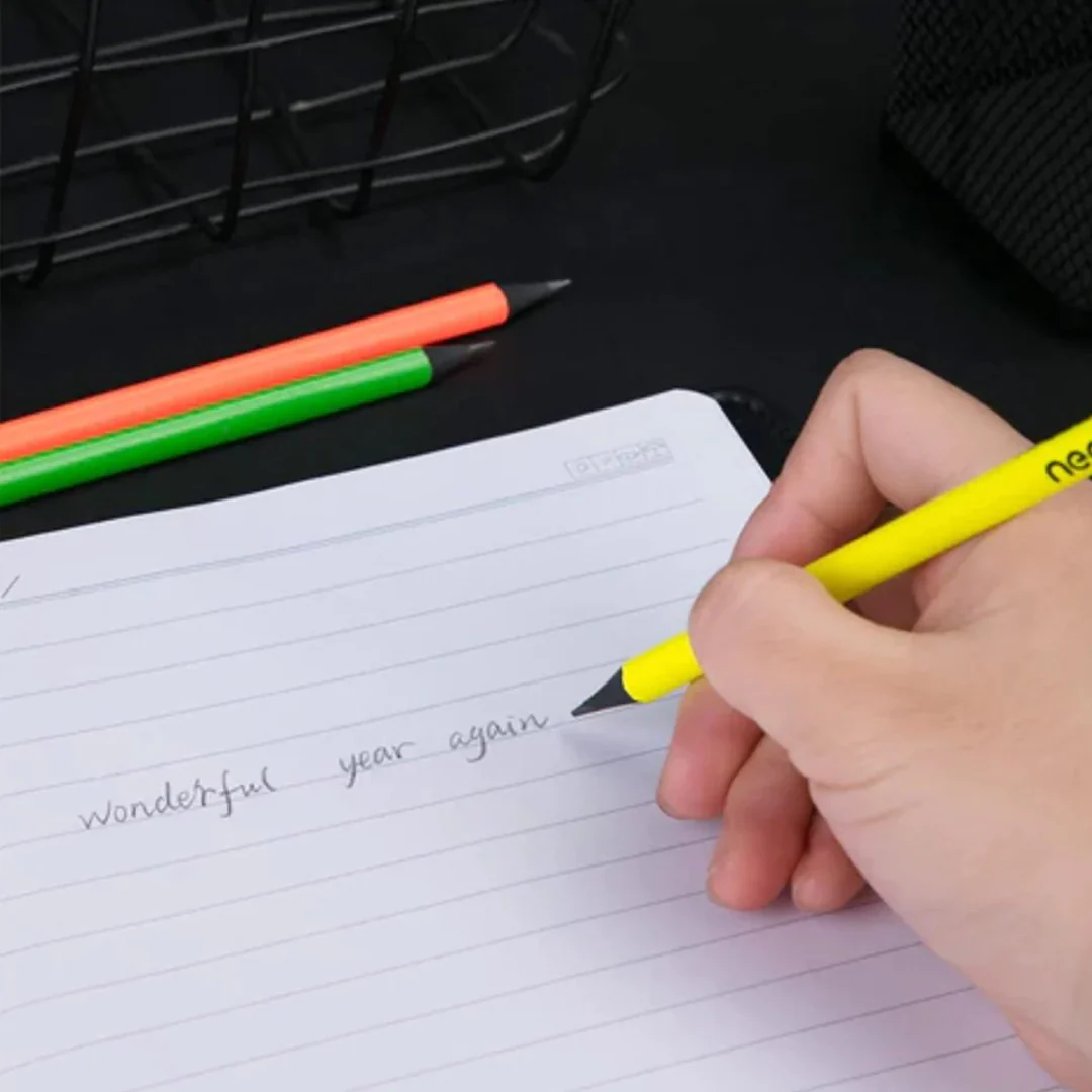 Deli Neon HB Wood Free Pencil - Image 8