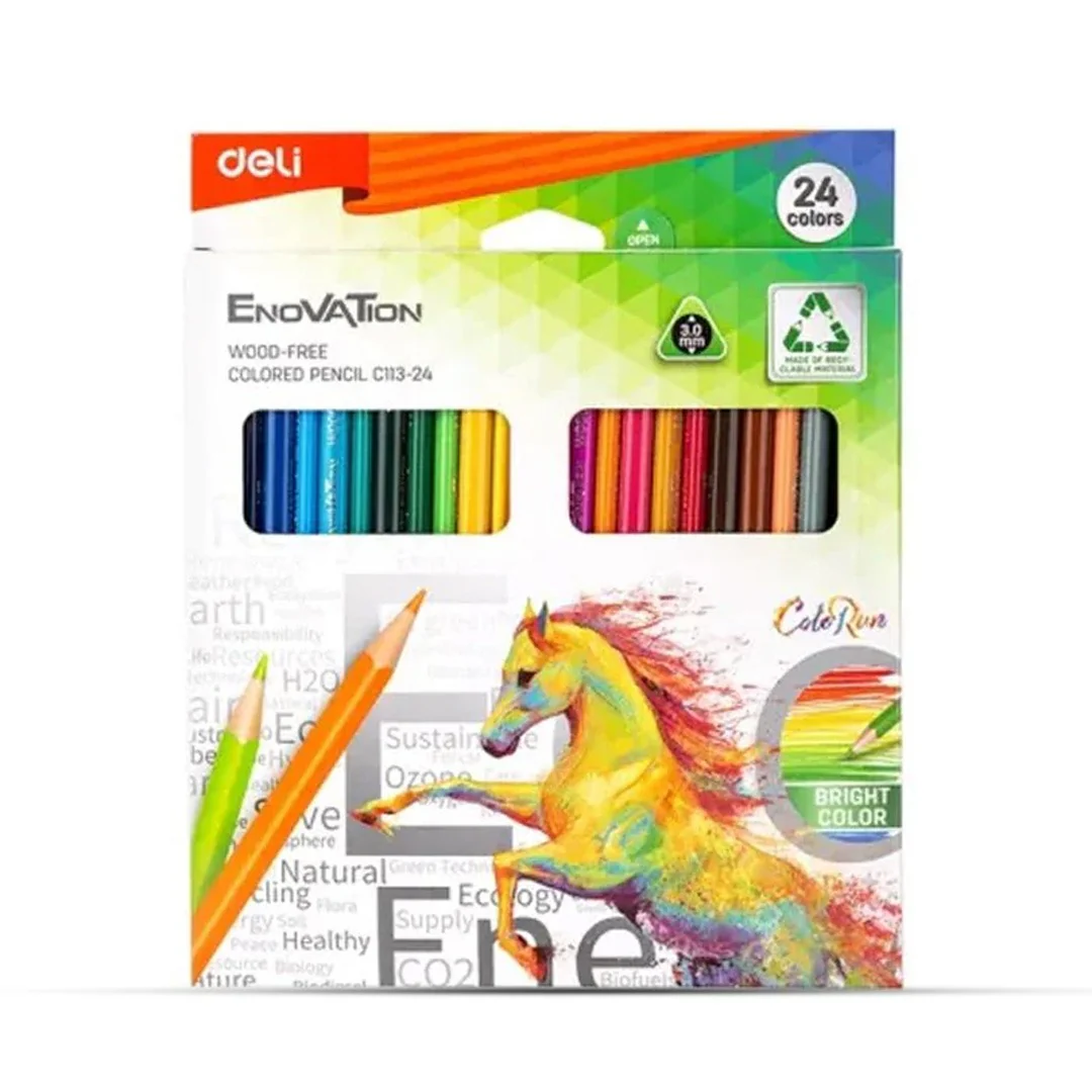 Deli Wood-Free Colored Pencil - Image 14