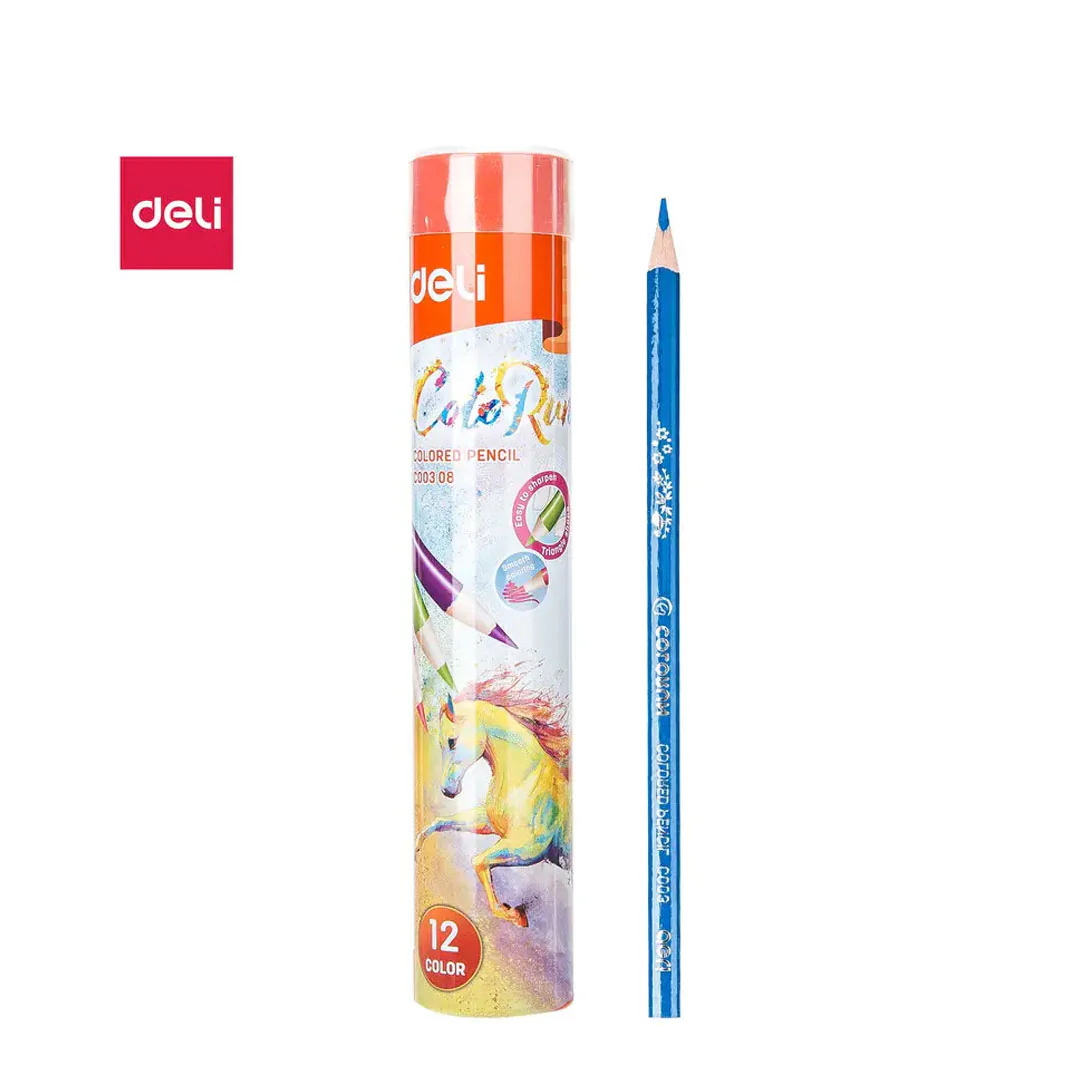 Deli Wood-Free Colored Pencil - Image 4