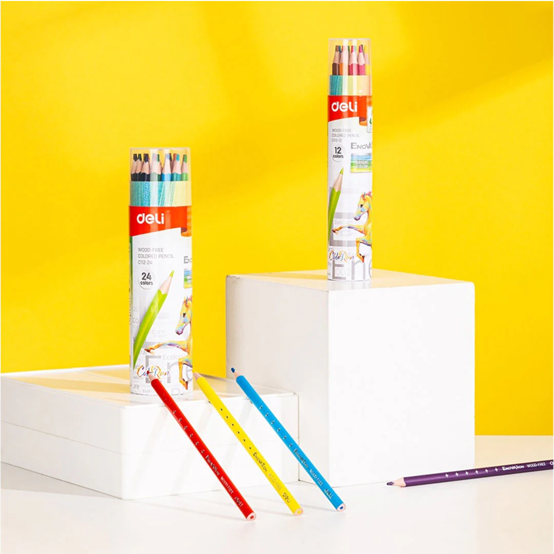 Deli Wood-Free Colored Pencil - Image 8
