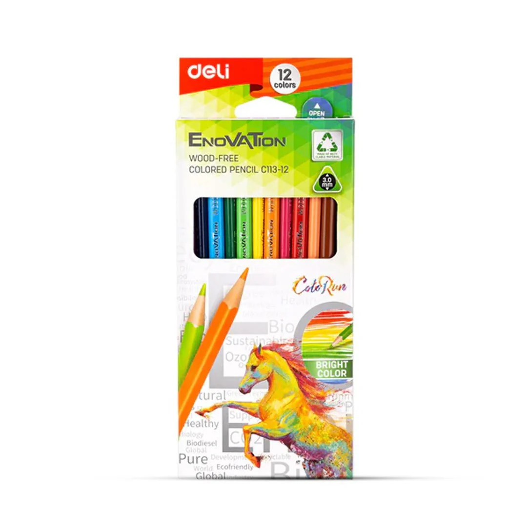 Deli Wood-Free Colored Pencil - Image 9