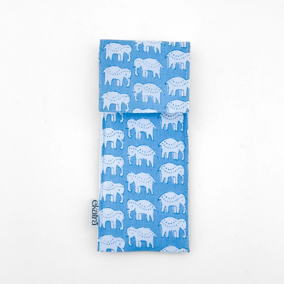 Ekatra Sustainable Pen case/organizer with elastic band - Image 14