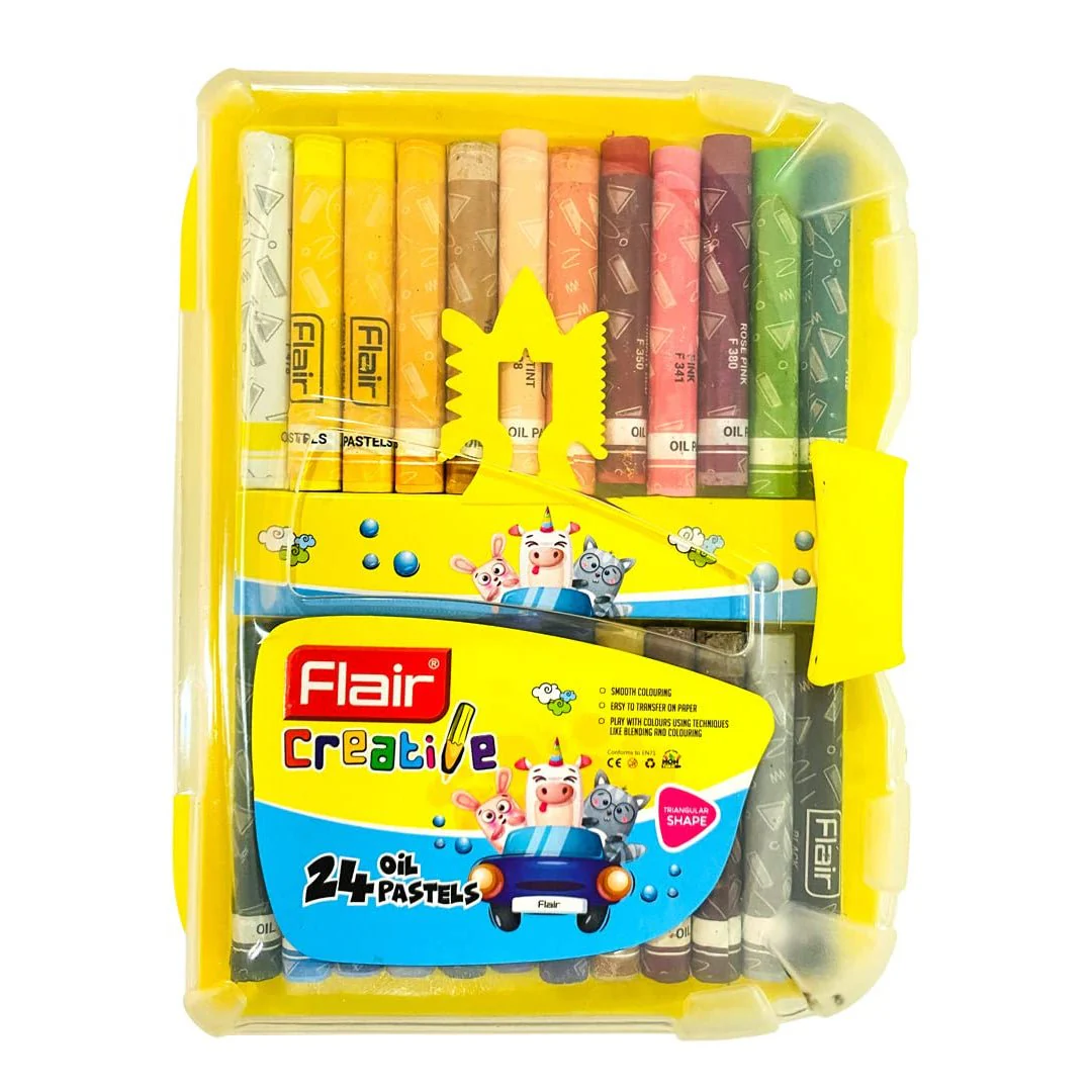 Flair Creative Oil Pastels Set - Image 7