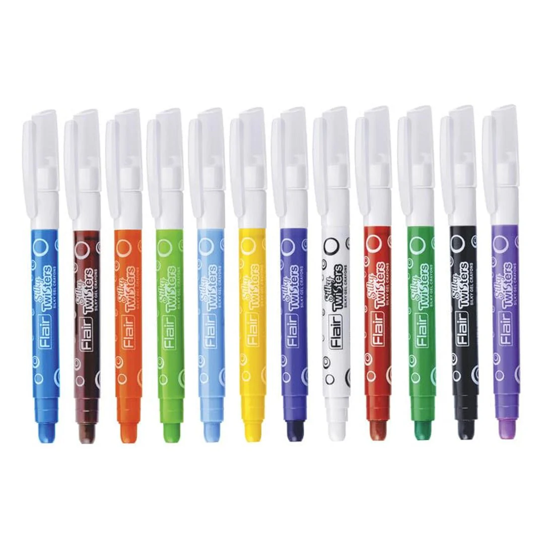 Flair Creative Silky Gel Crayons Set - Image 4