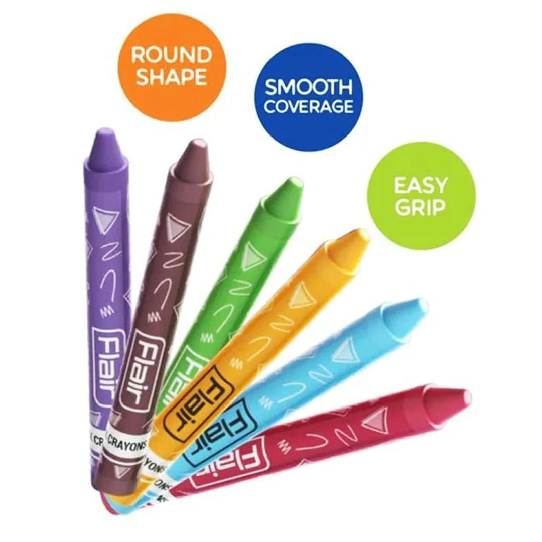 Flair Creative Wax Crayons Set - Image 4
