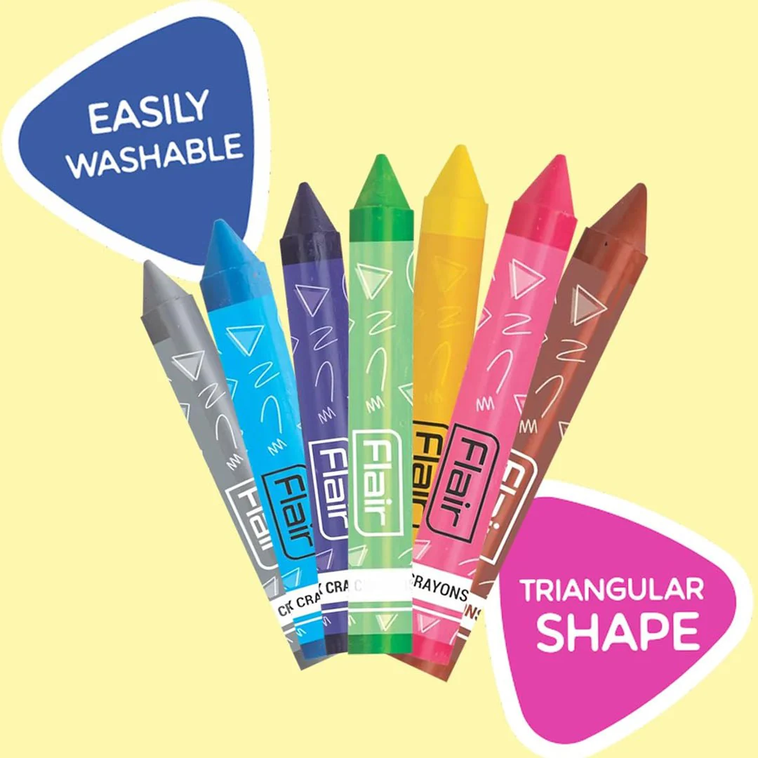 Flair Creative Wax Crayons Set - Image 6