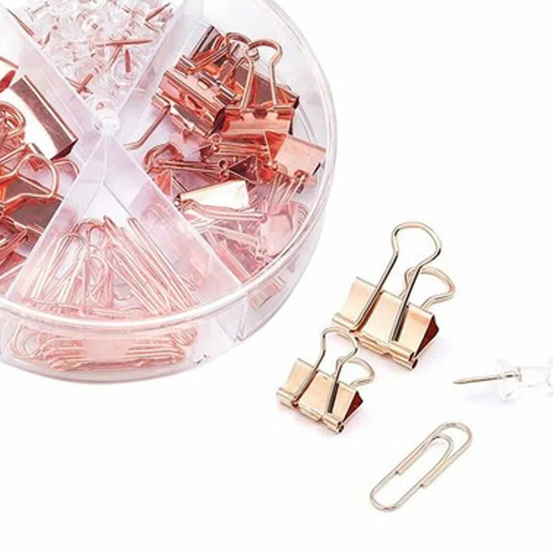 Guangbo Rose Gold Mixed Box Clip - Image 5