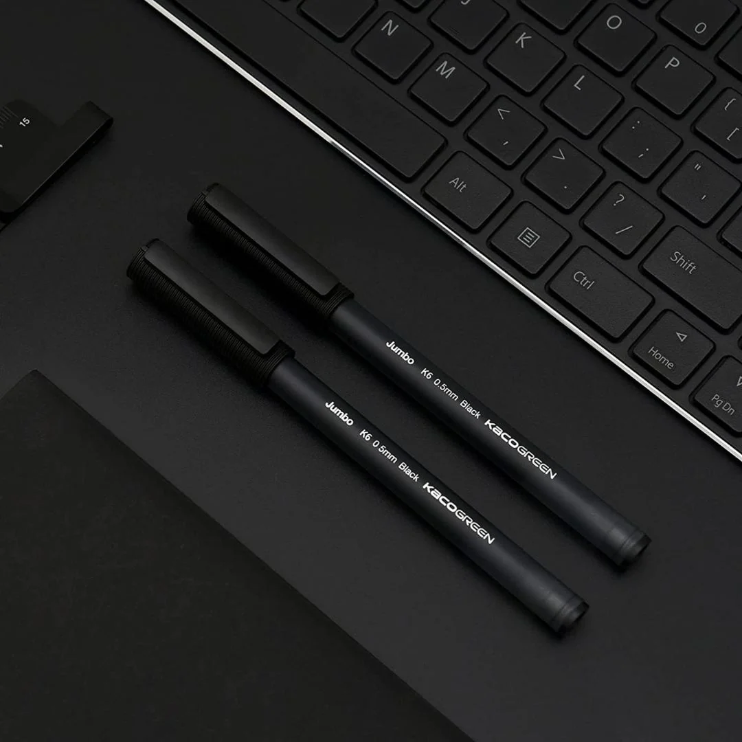 Kaco Jumbo Black Gel Pen Set - Image 3