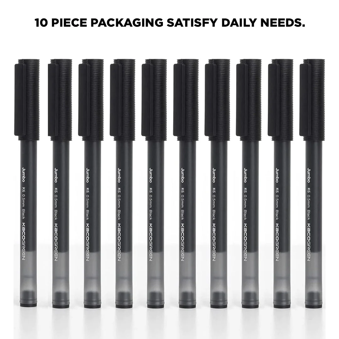 Kaco Jumbo Black Gel Pen Set - Image 7
