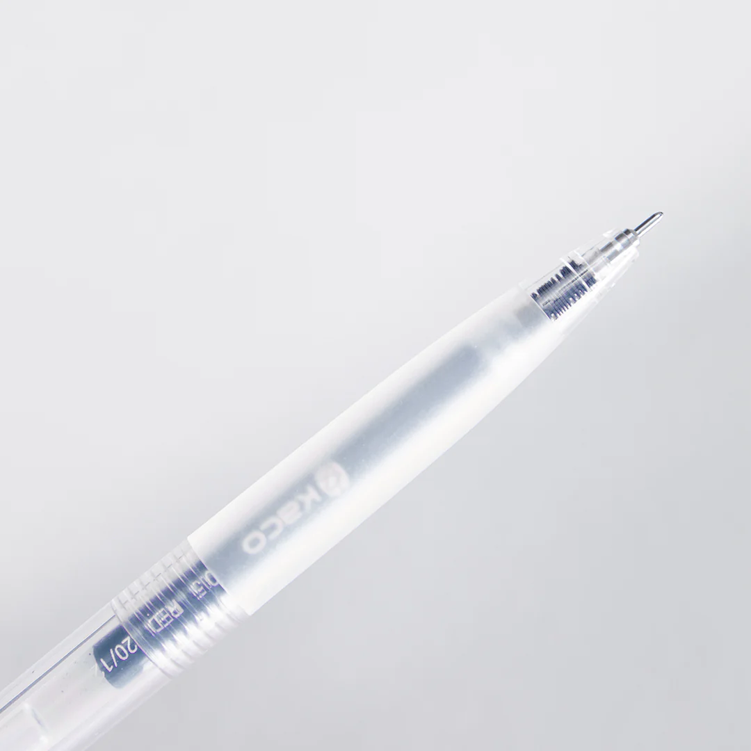 Kaco K7 Transparent Gel Pen Set - Image 11