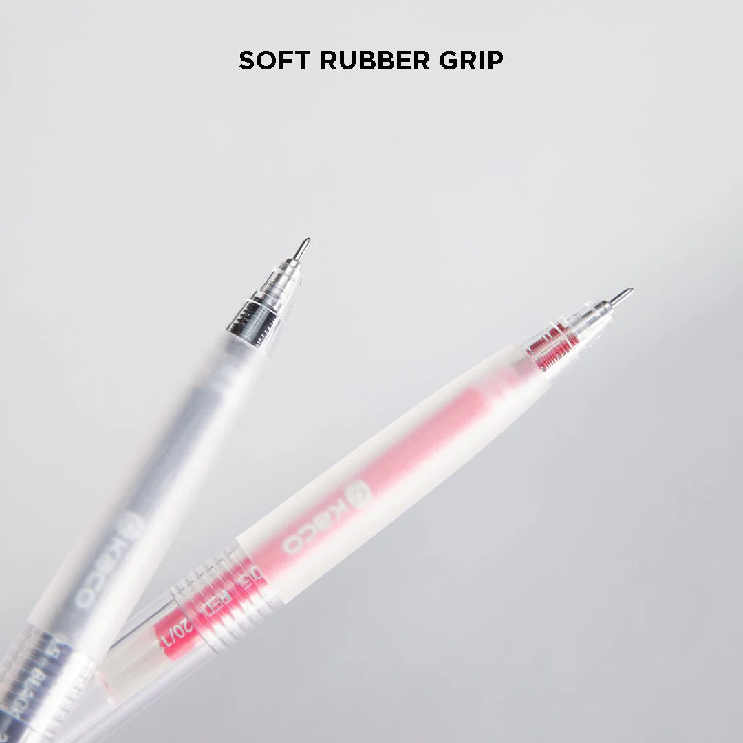 Kaco K7 Transparent Gel Pen Set - Image 8