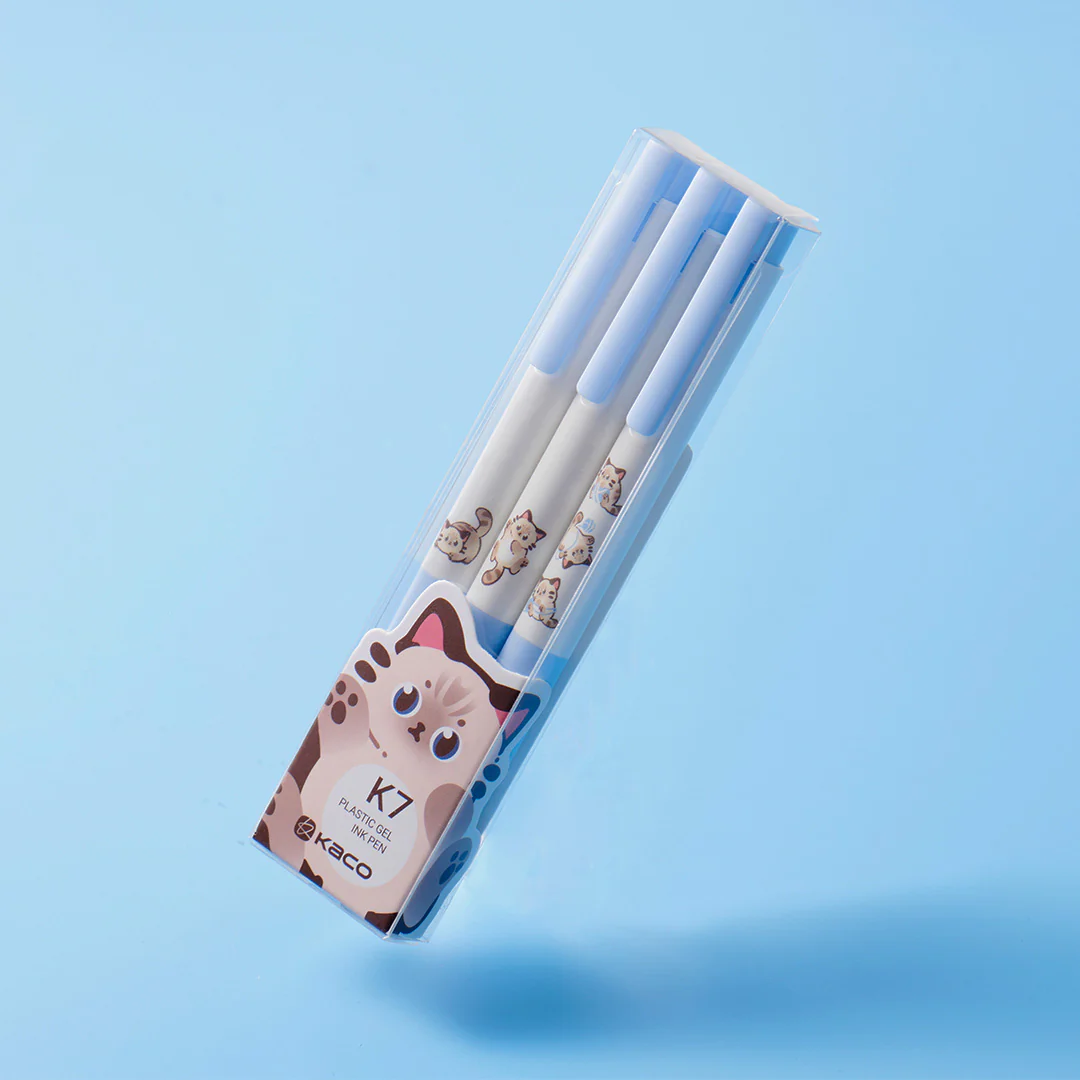 Kaco K7 Cat 0.5mm Gel Pen Set - Image 4