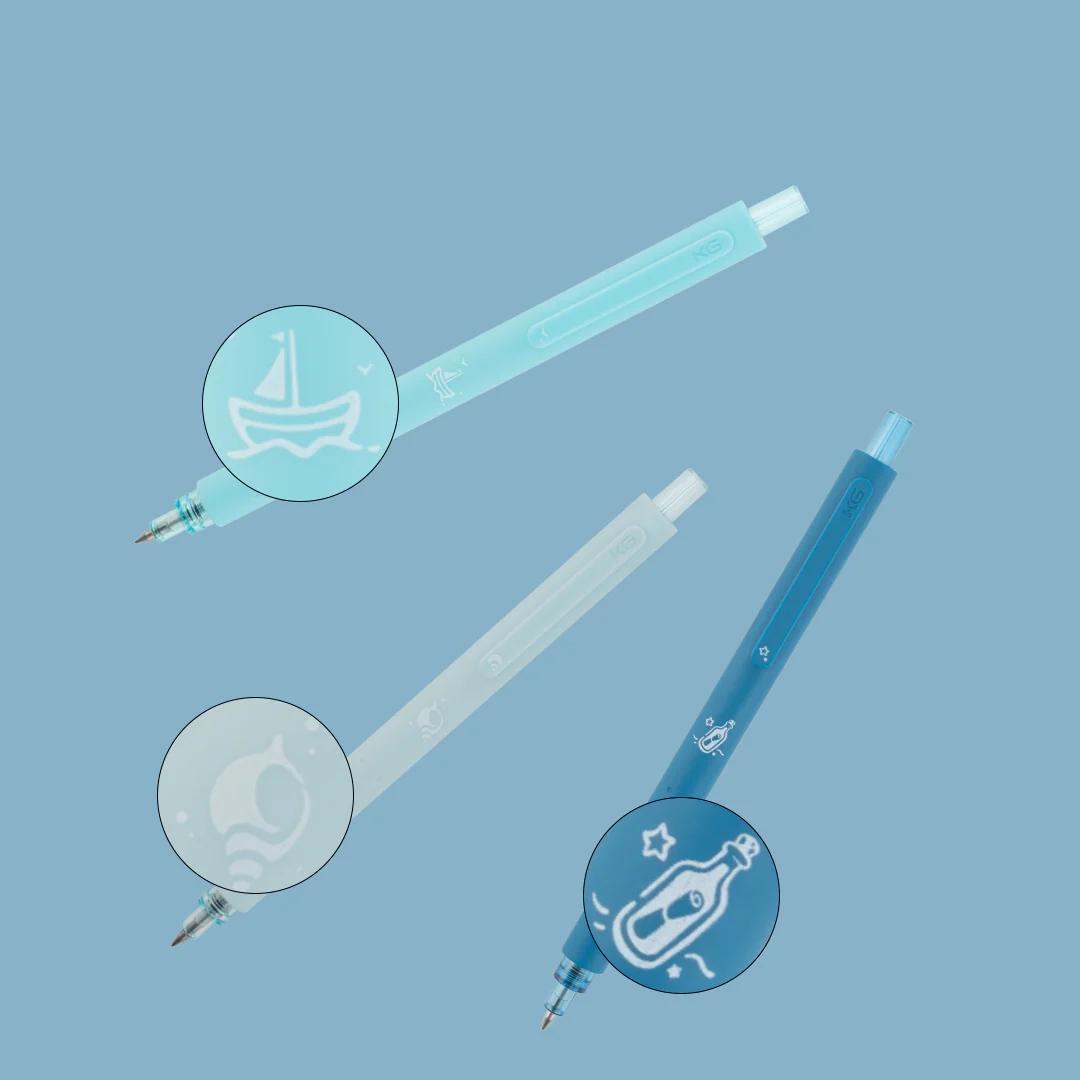 Kaco Rocket Marine Friendly Neighbor Gel Pen Set - Image 3
