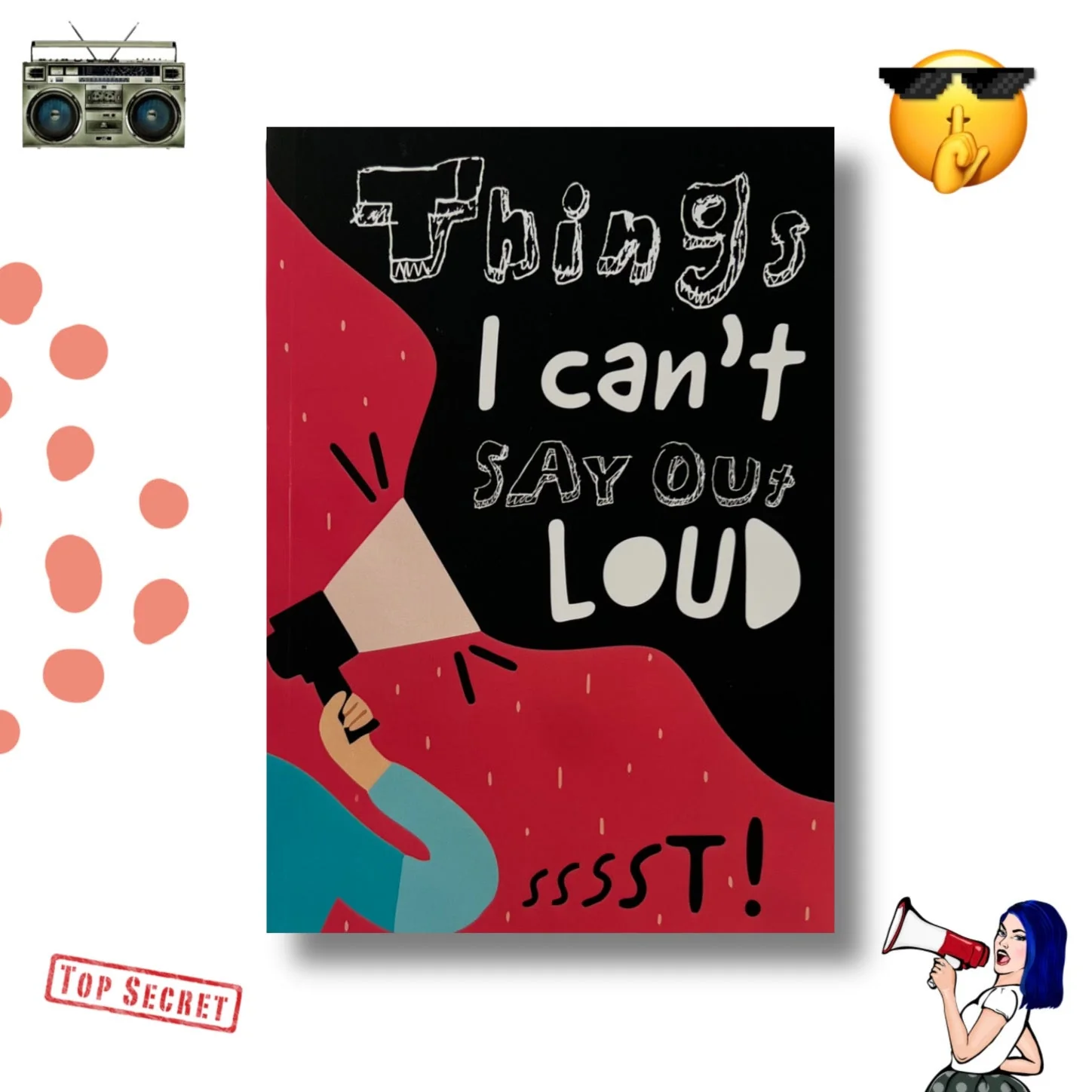 Kalp Top Secret A5 Ruled Notebook - Image 7