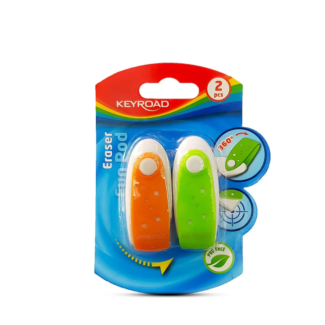 Keyroad Fun Pod Eraser Set - Image 4