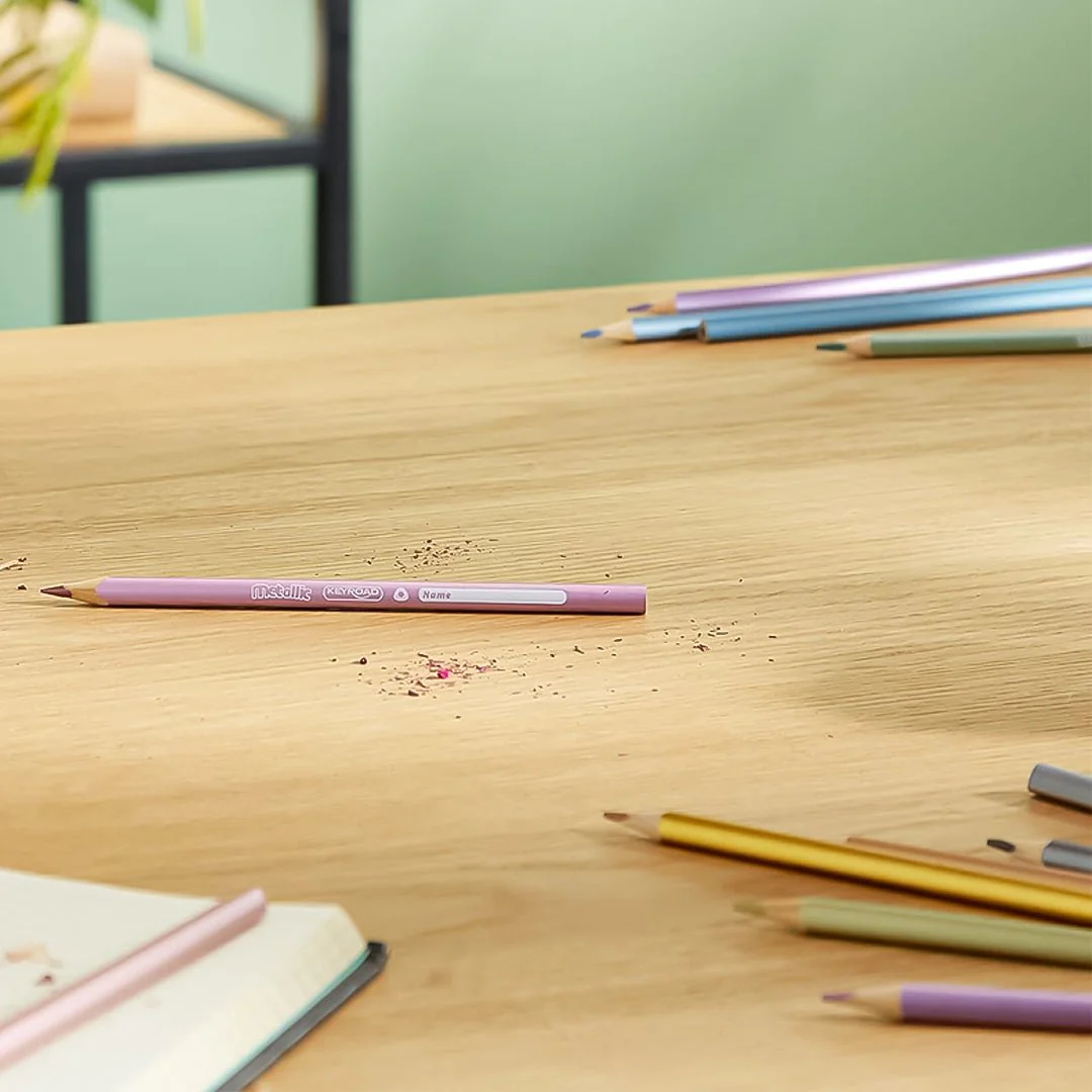 Keyroad Metallic Colour Pencils - Image 5