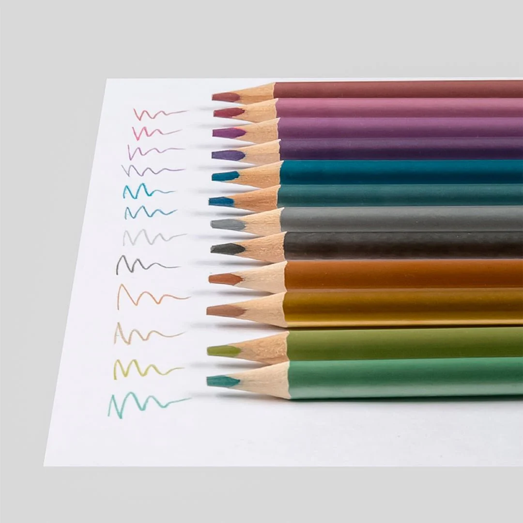 Keyroad Metallic Colour Pencils - Image 6