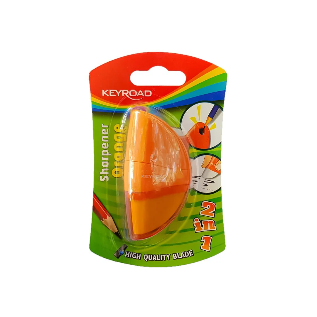 Keyroad Sharpener with Eraser-2 in 1 - Image 3