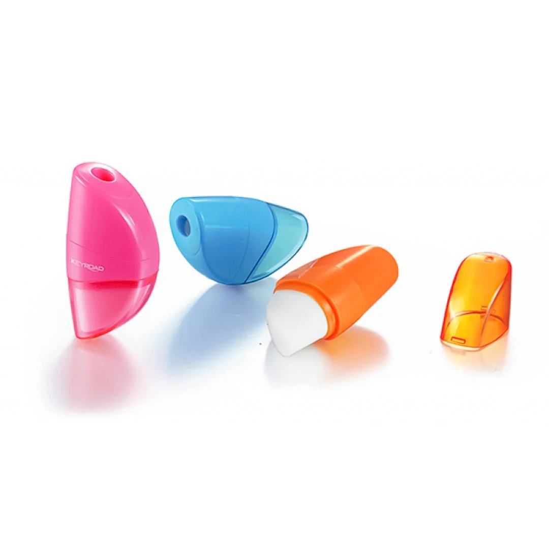 Keyroad Sharpener with Eraser-2 in 1 - Image 4
