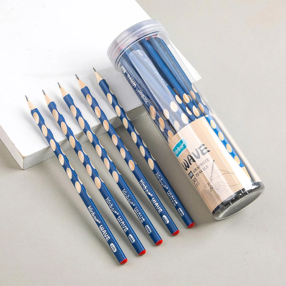 Kinbor Wave HB Graphite Pencils Set - Image 5